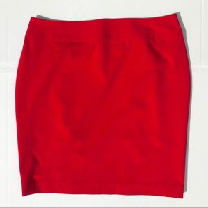 Liz Claiborne Red Pencil Skirt NWOT